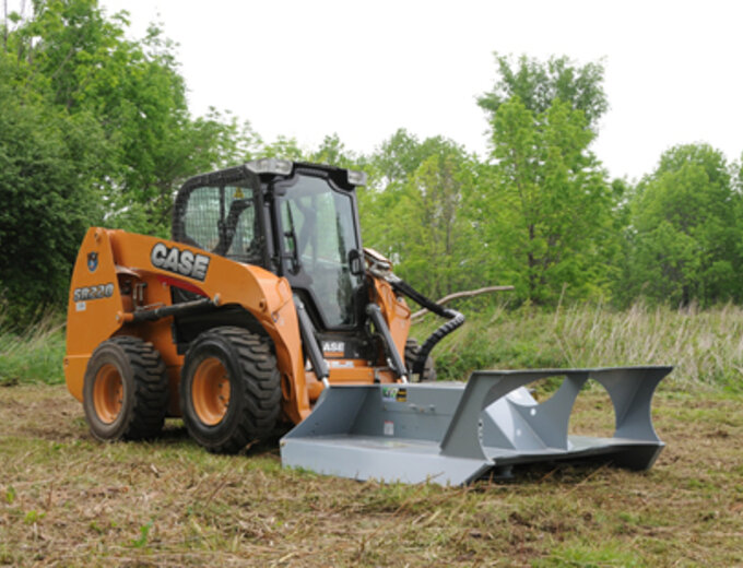 Used Skid Steer Rotary Brush Cutter For Sale Reed and Reed Sales