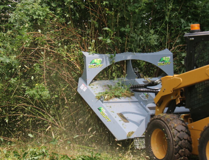 Skid Steer Attachments | Skid Steer Rotary Brush Cutter For Sale Near Me