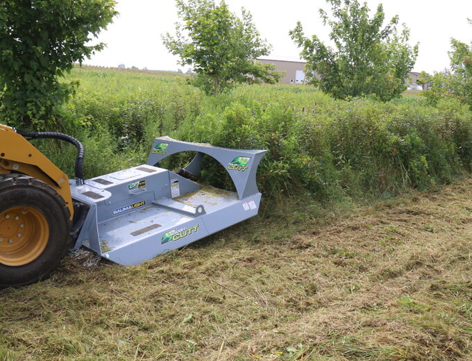 Skid Steer Attachments | Buy Skid Steer Rotary Brush Cutter Online