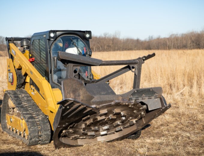 Skid Steer Attachments | Buy High-Flow Forestry Disk Mulcher Online