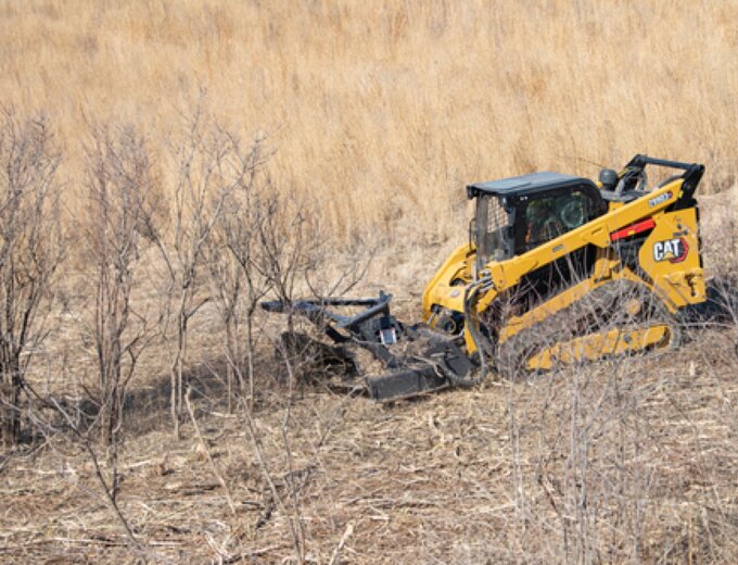 Skid Steer Attachments | High-Flow Forestry Disk Mulcher For Sale Near Me