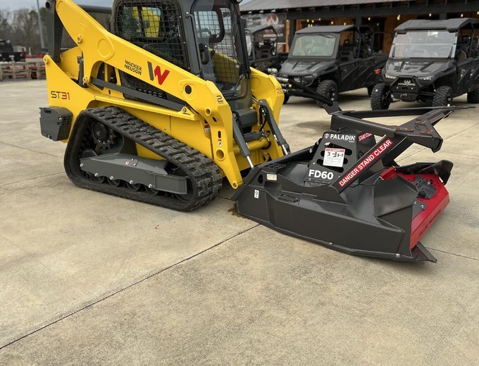 Skid Steer Attachments | Buy High-Flow Forestry Disk Mulcher Online