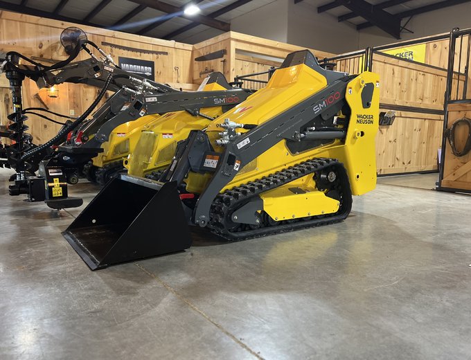 WACKER NEUSON SM100 MINI SKIDSTEER For Sale | Reed And Reed Sales