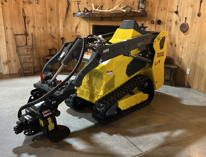 WACKER NEUSON SM100 MINI SKIDSTEER For Sale Reed and Reed Sales